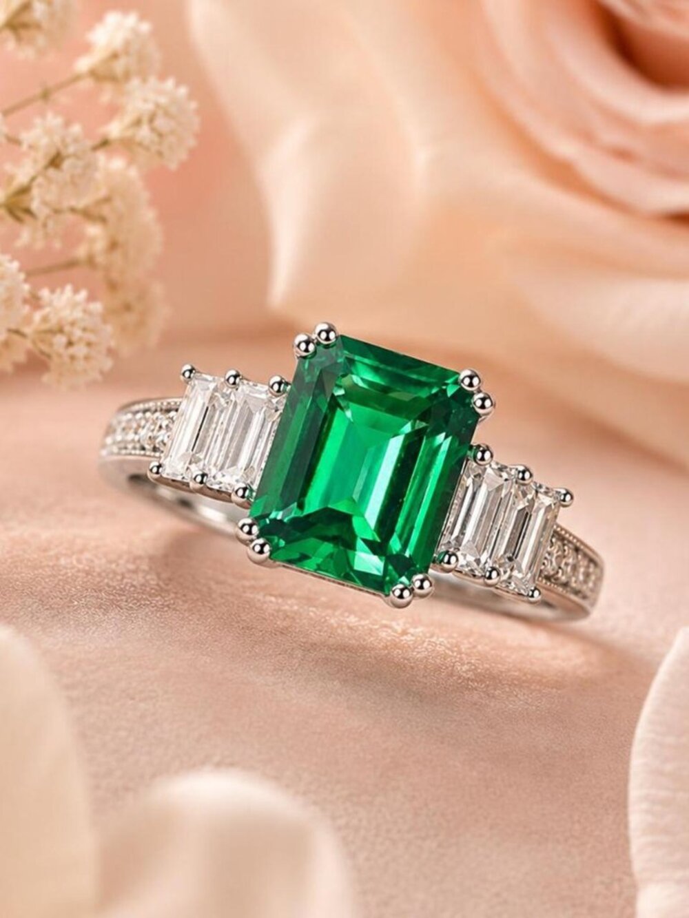 Wedding Ring, Engagement Ring A8 Bridal Ring